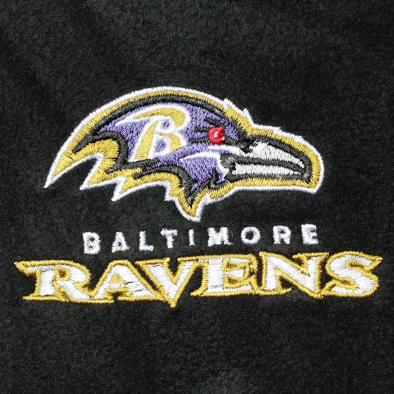 dunbrooke Men's Black Minnesota Vikings Houston Fleece Full-Zip Vest - Image 5