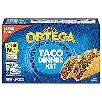 Vista 9 de Ortega Kit de cena de taco, tacos Fiesta Flats, 12