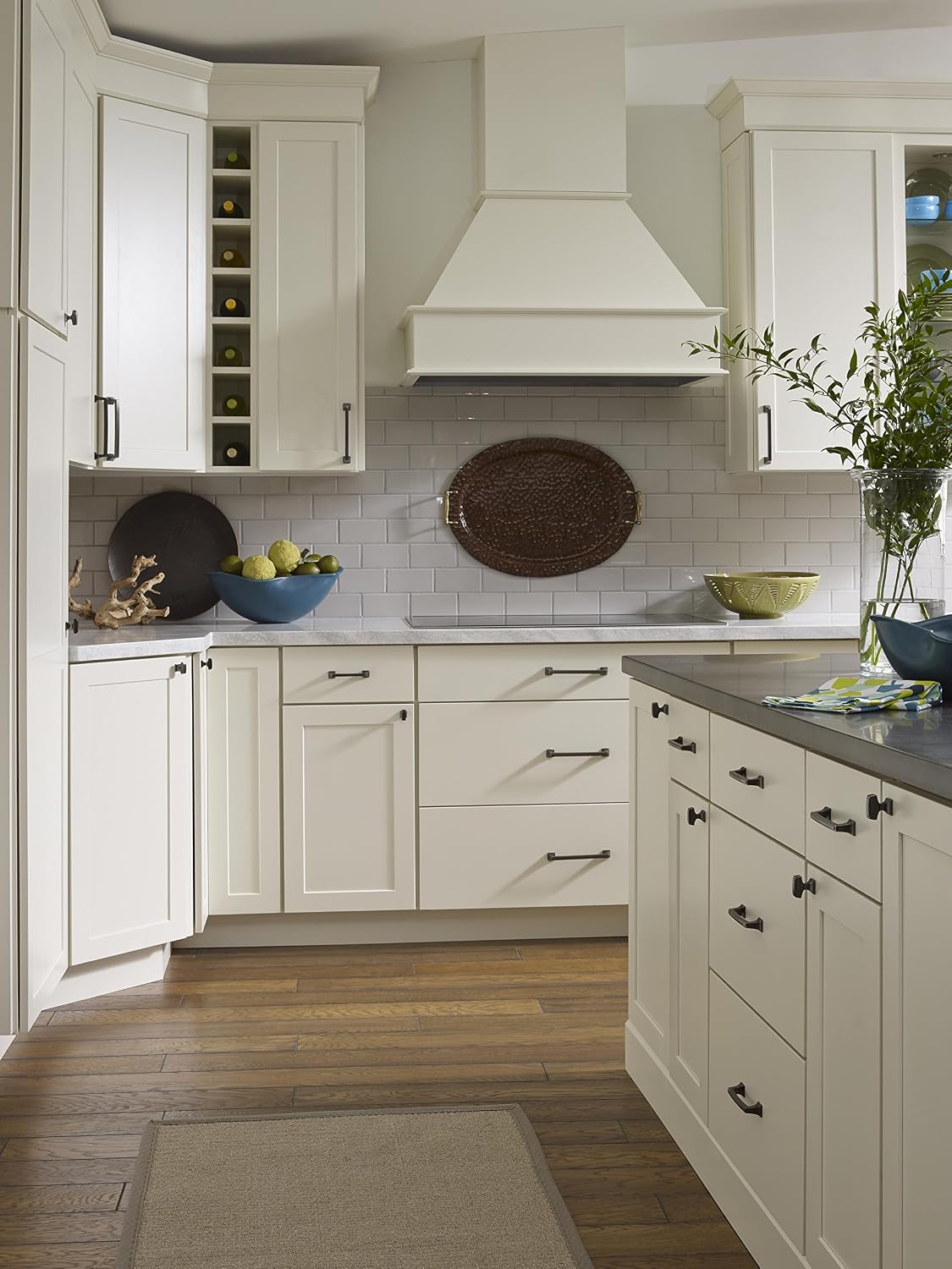 Amerock | Cabinet Knob | Gunmetal | 1-1/4 inch (32 mm) Length | Mulholland | 1 Pack | Drawer Knob | Cabinet Hardware