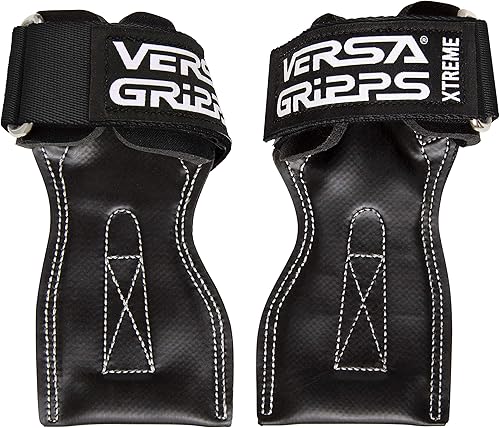 Miniatura 1 de Versa Gripps Xtreme, fabricado en los Estados Unidos, correas de muñeca para levantamiento de pesas, el mejor accesorio de entrenamiento