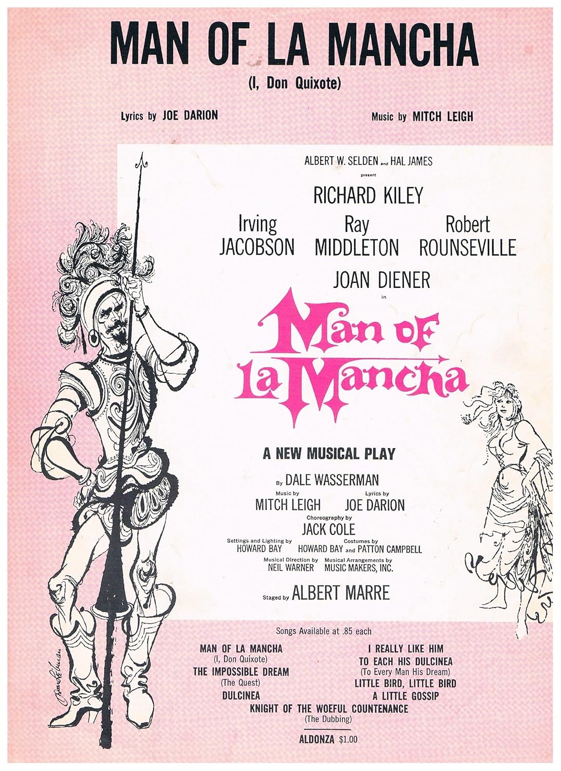 Man Of La Mancha (I, Don Quixote) From the Musical Play "Man Of La Mancha"; Piano