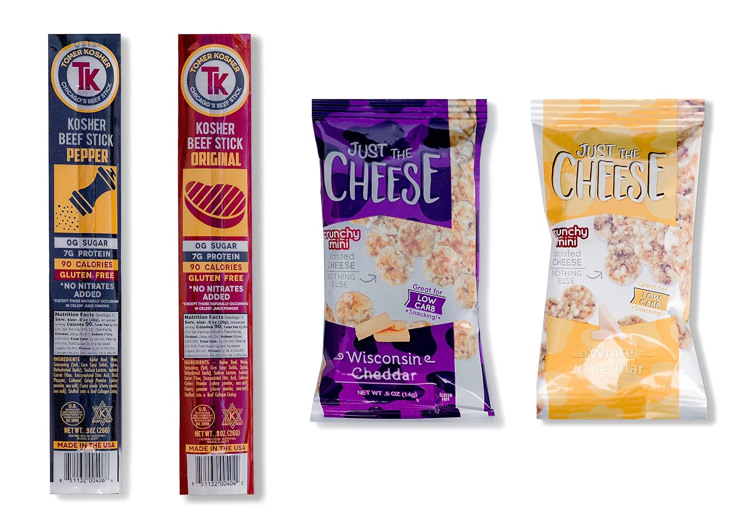 The Snack Group - Premium Keto Snack Box, Keto Friendly, Low Carb Gluten Free Snack Box, Diet Keto Gift Box, Savory & Sweet Variety, (13 Count) Ketogenic Snacks, No Added Sugars, High Protein