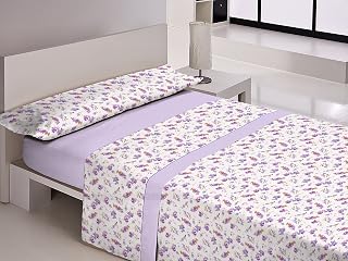 Gale Hayman Style libela Albarracín Sheets Winter, Polyester, purple, 190 x 105 x 3 cm