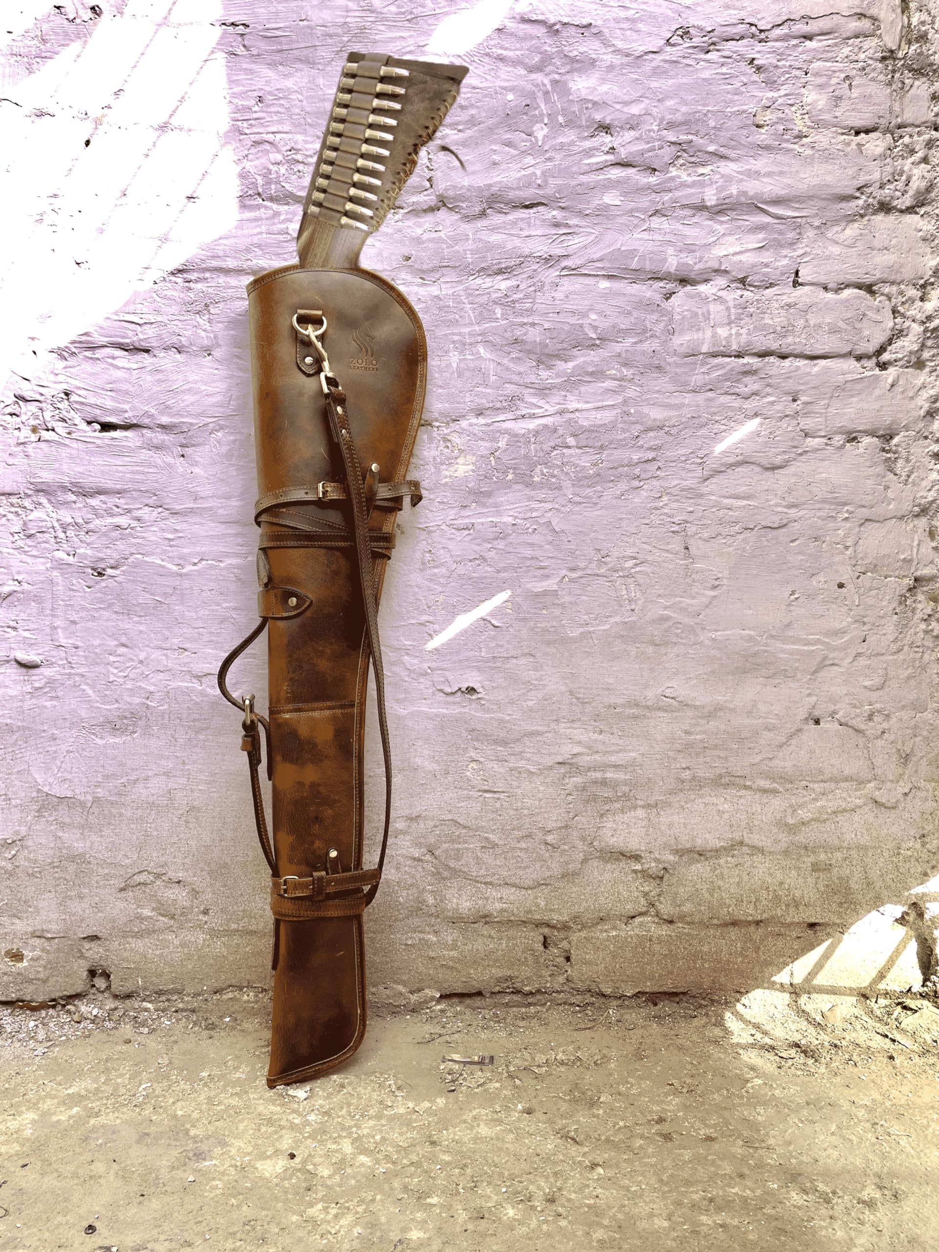 Fourreau De Fusil En Cuir 35 Pouces, Pour Heritage Rough Rider 4.75, 5.5, 6.5