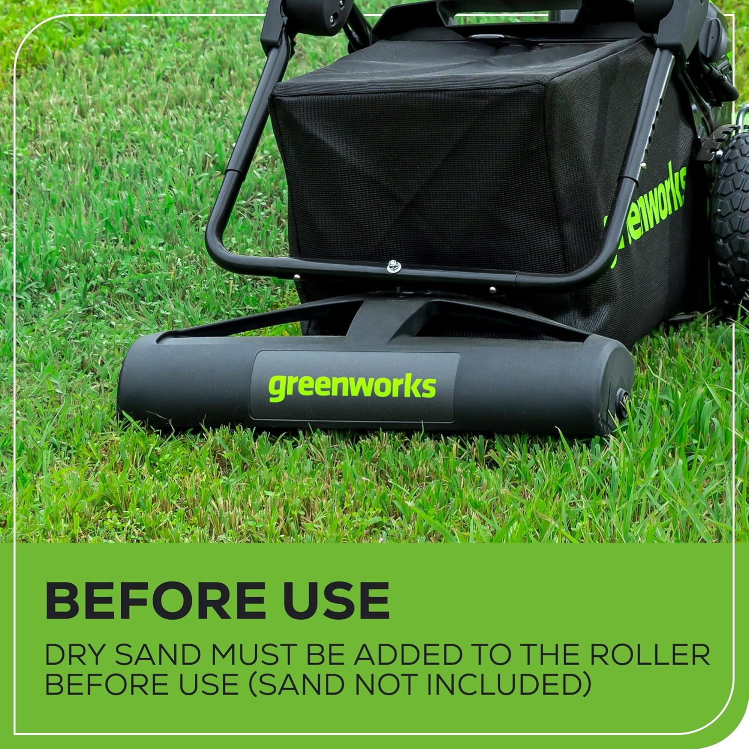 Greenworks Lawn Striping System (Compatible with All Greenworks 16” – 22” Lawn mowers)