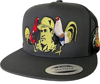 Mexico DOS GALLOS Y EL Chapo CON TQM AL LADO HAT Dark GREA Black MESH