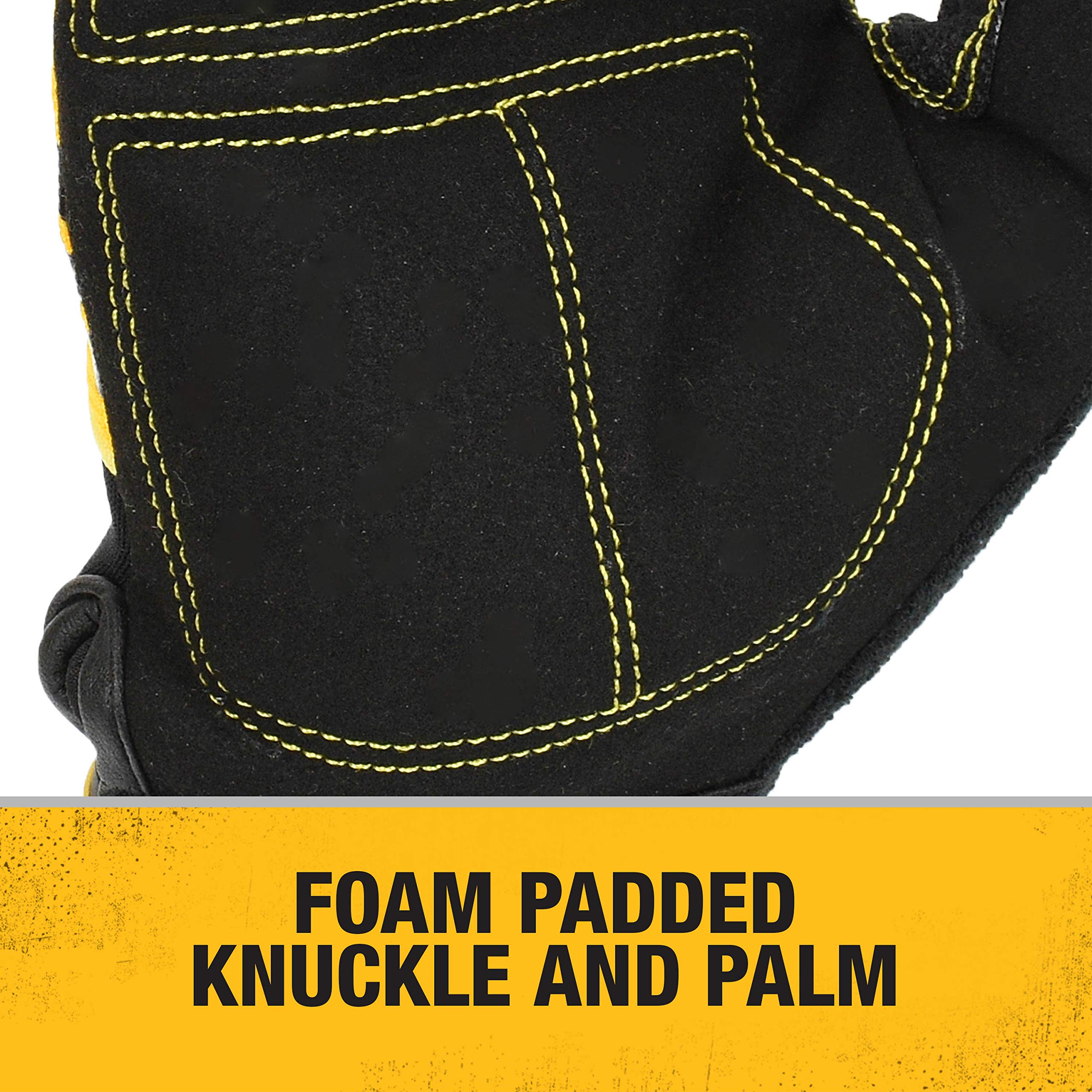DEWALT DPG201M DPG201 Guantes, Amarillo/Negro, M