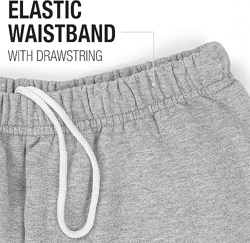 Miniatura 4 de Logovision Pantalones deportivos para hombre con logotipo primario colección atlética jaspeado