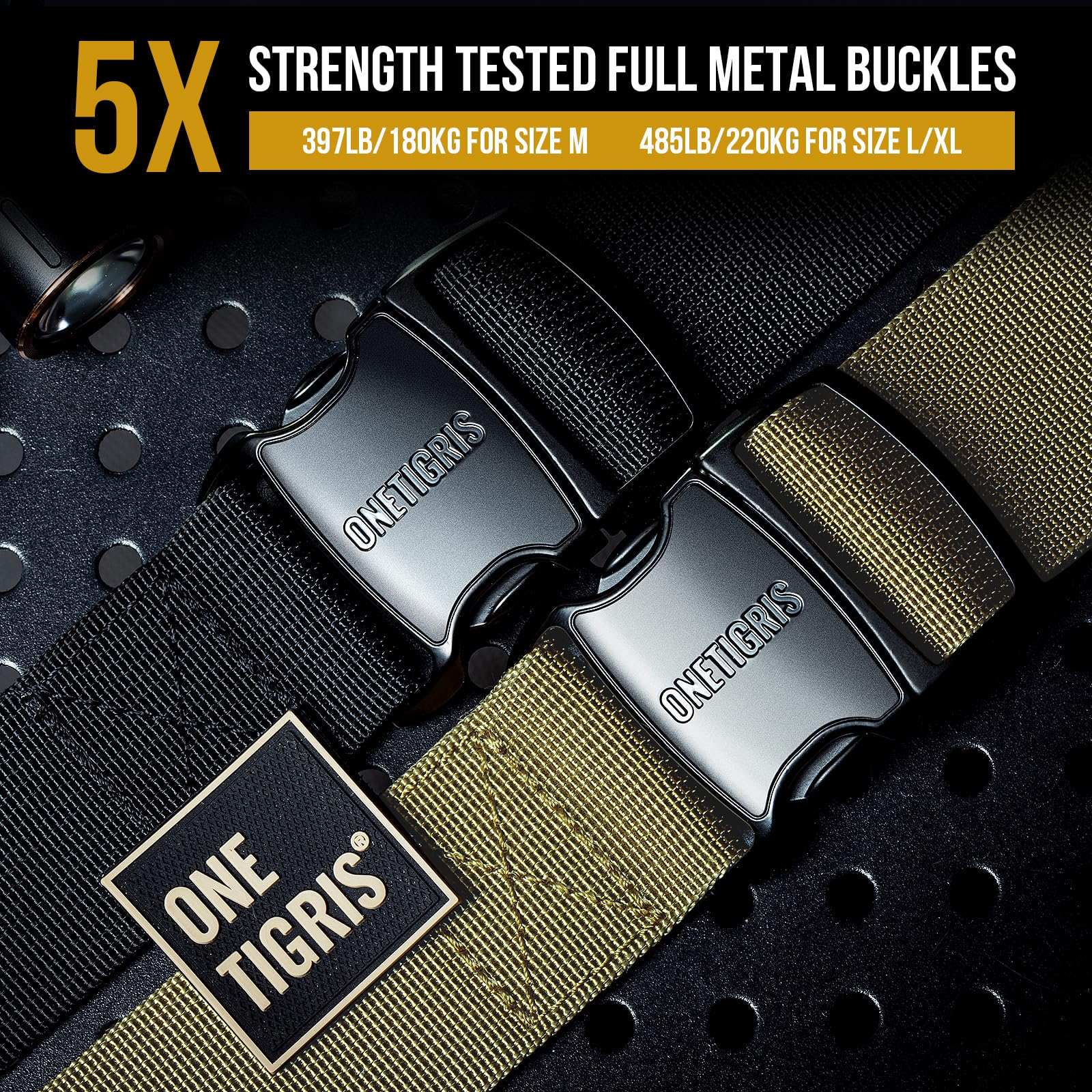 Amazon.com : OneTigris Tactical Large Dog Harness, 5X Metal