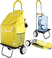 Vista 15 de dbest products - Carrito plegable de compras Trolley Dolly, Negro