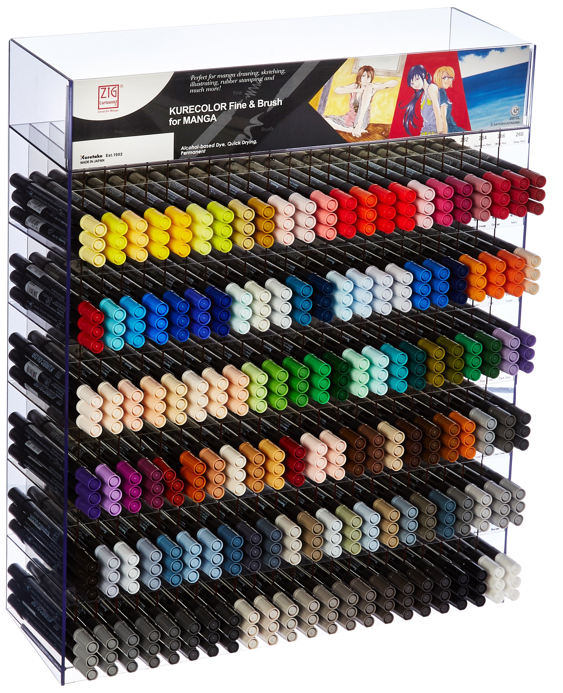 kurecolor brush markers