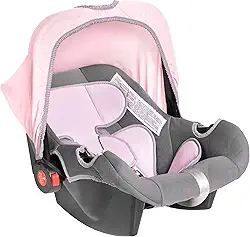 Bebê Conforto até 13kg Styll Baby Grafite e Rosa