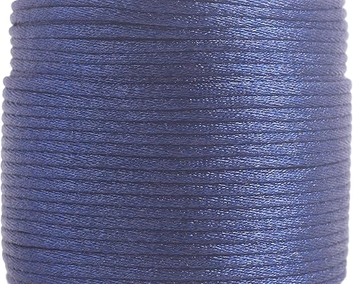 Miniatura 3 de KONMAY - Cuerda de nailon para hacer manualidades tipo bisutería, macramé o crochet, joyería, nudos chinos, Kumihimo, disponible en varios tamaños y