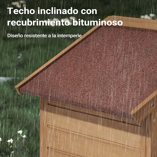 Foto 4 de 8 de Caseta pequeña para Gatos casa hogar Impermeable Aislado Exterior para jardín