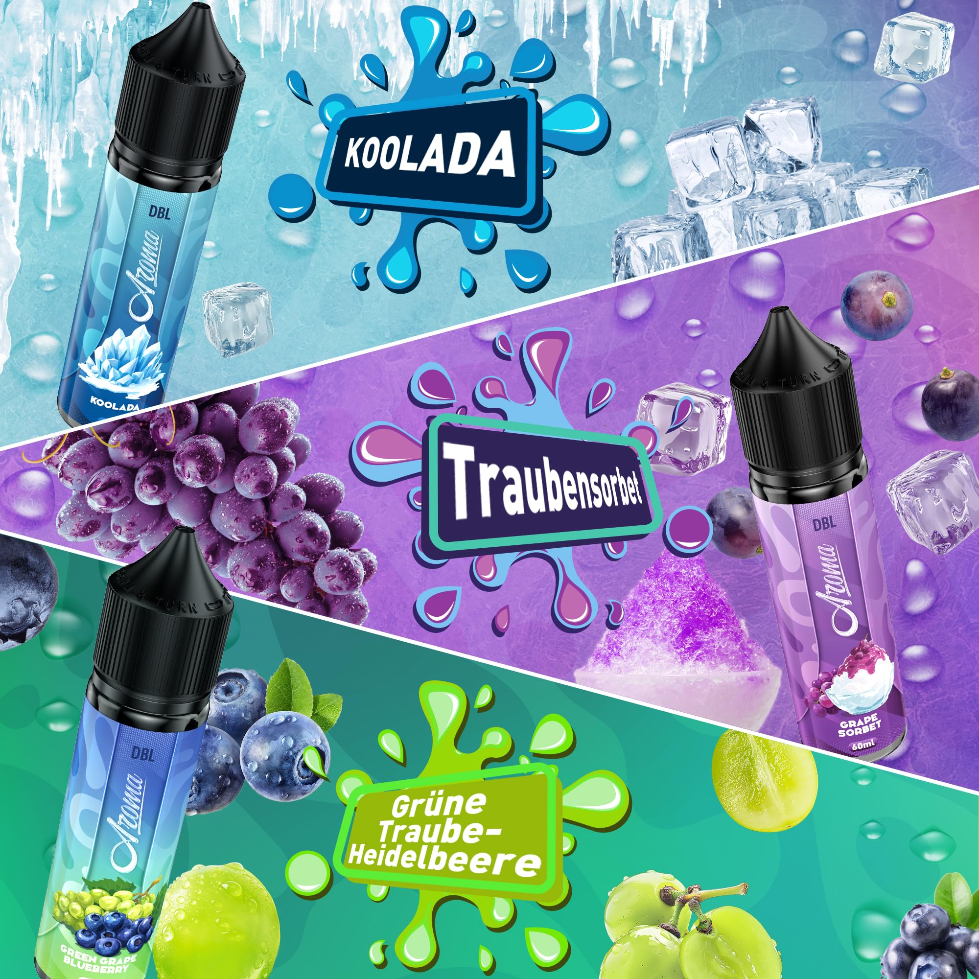 DBL Concentrato Aroma 5x20ml, Aroma Concentrato Alimentare Ideale per Cuocere, Alimenti, Bevande