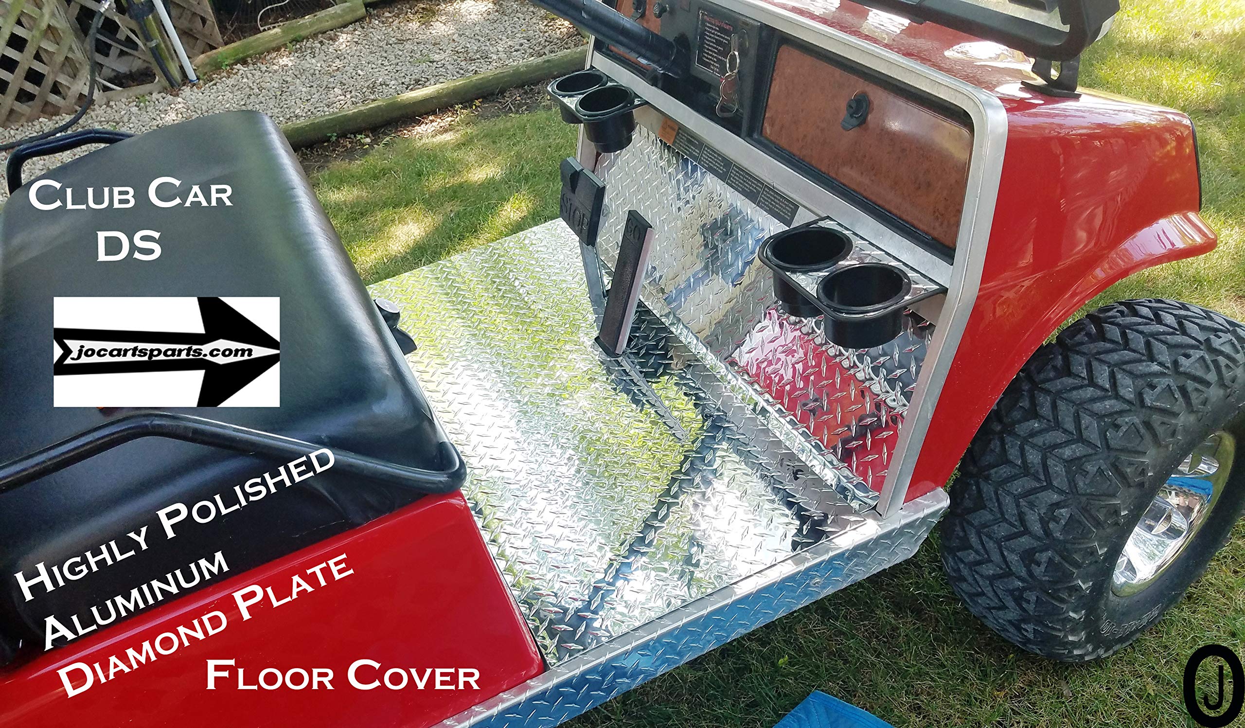 Amazon.com : Club Car DS Golf Cart Diamond Plate Floor with Upper