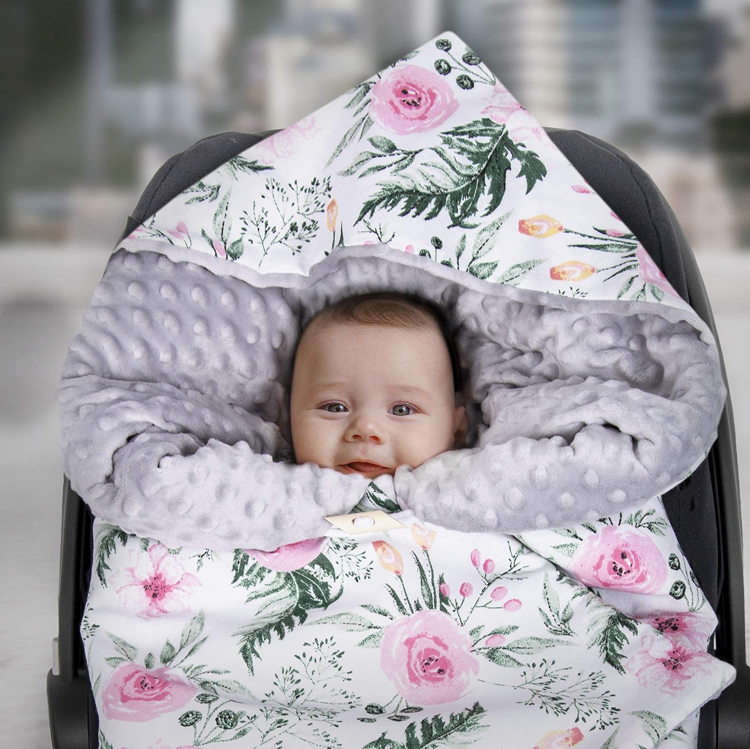 Couverture Pour Bebe Chanceliere Avec Capuche 90 X 90 Cm Coton Siege Auto Amilian Nid Dange Pour Bebe B01 Universelle Pour Nacelle Poussette Env Poussettes Et Landaus Bebe Et Puericulture Stargas Ie