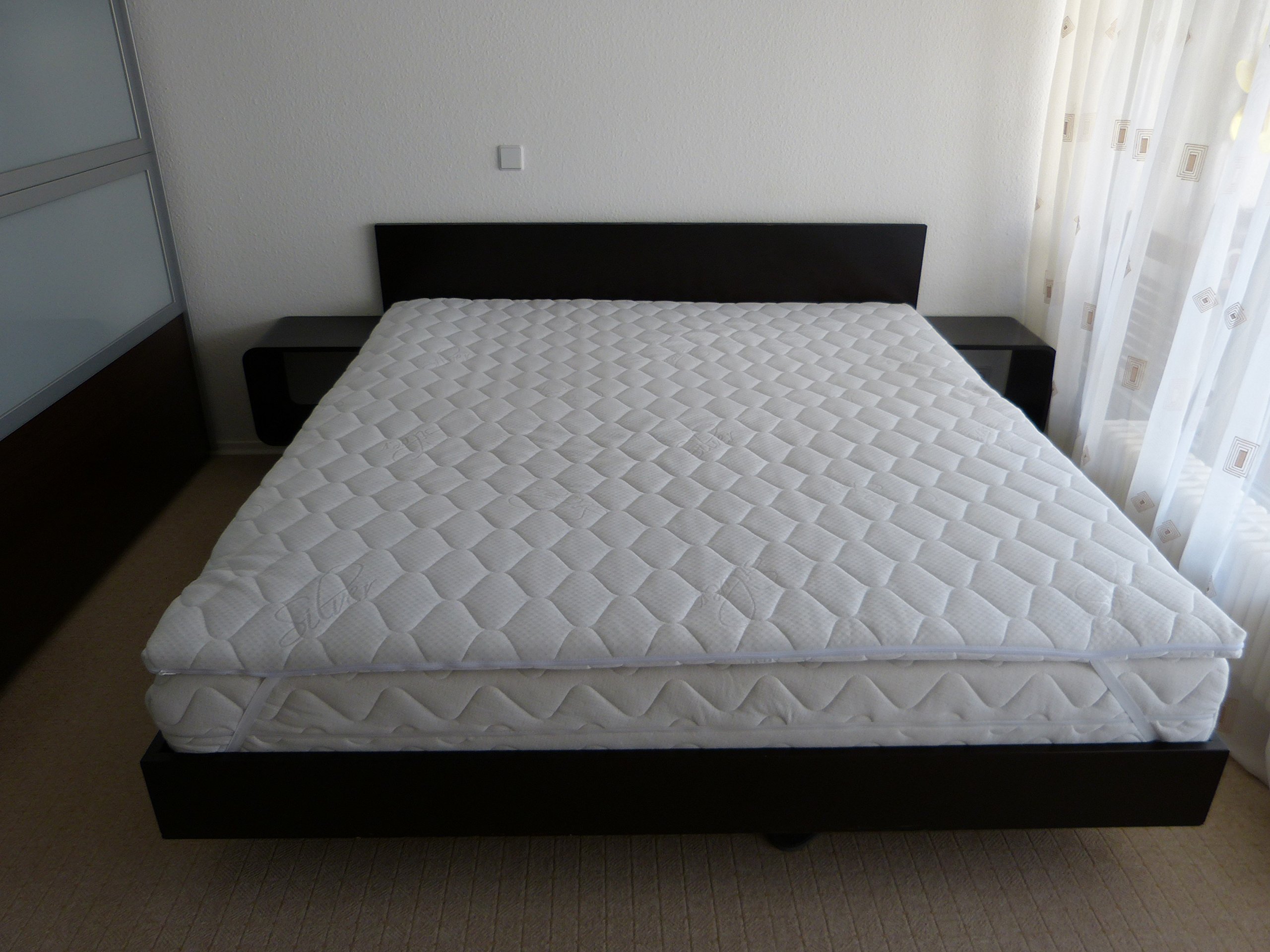 Wolkenwunder Matratzen Topper 80x200cm Weich - 7-Zonen Komfort Mit 7cm Höhe