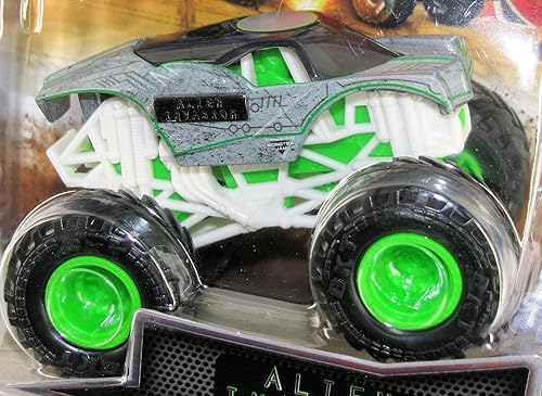 Miniatura 2 de Monster Jam 2023 Spin Master 164 Diecast Truck Series 31 Steel Reveal Alien Invasion