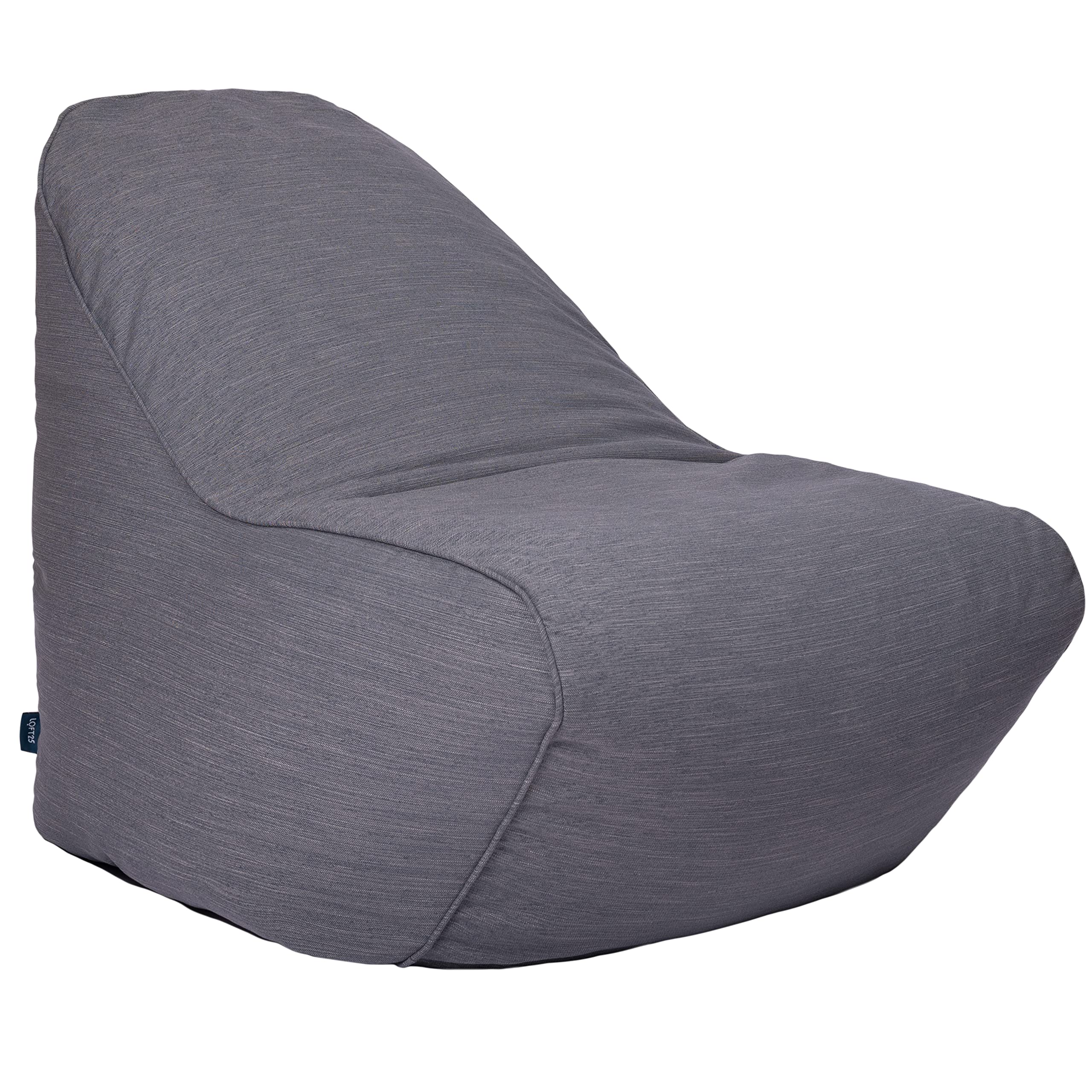 Loft 25 – Pouf en sac de haricots pour salon | Poufs en sac de haricots pour adultes | Canapé-lit en sac de haricots doux et confortable | Support dorsal ergonomique léger | Durable et confortable