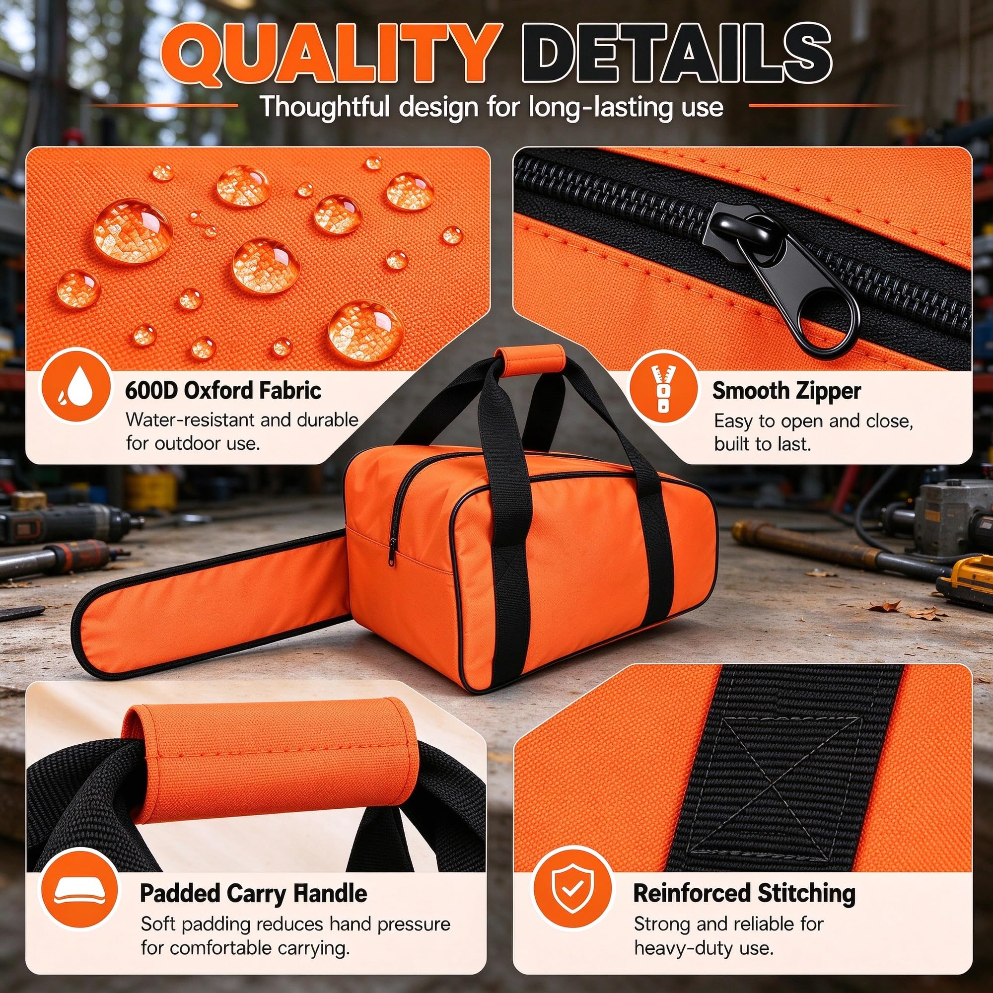Bolsa Motosierra Impermeable para Atlas 56937