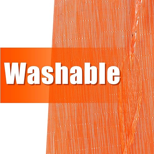 Miniatura 2 de Juego de 6 manteles individuales de vinilo de bambú, lavables, resistentes al calor, resistentes a las manchas, lavables, para mesa de comedor,