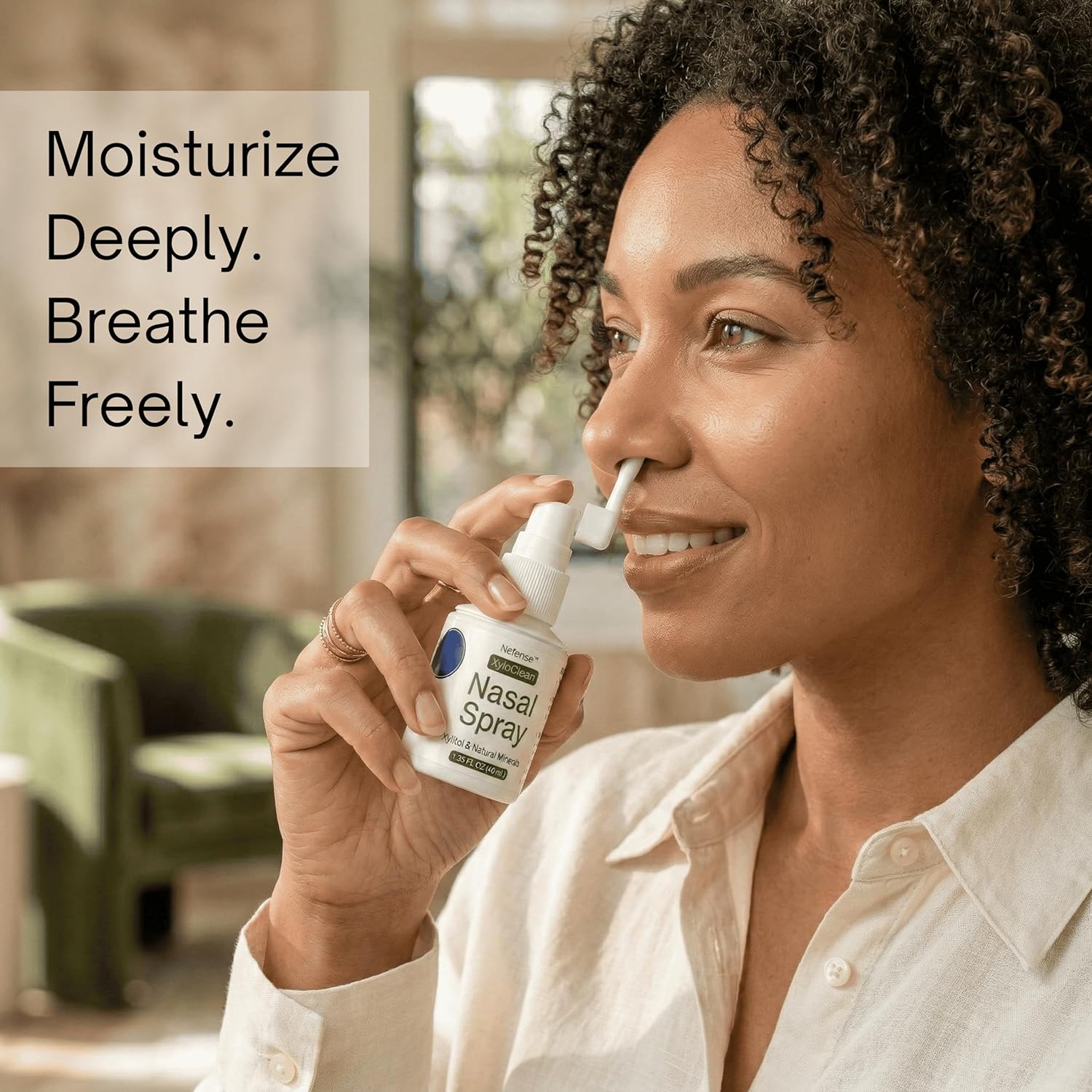 XyloClean ENT Specialist Recommended Xylitol Nasal Spray, Natural Moisturizer and Cleanses Irritants to Relieve Daily Congestion and Soothe Dry Passages
