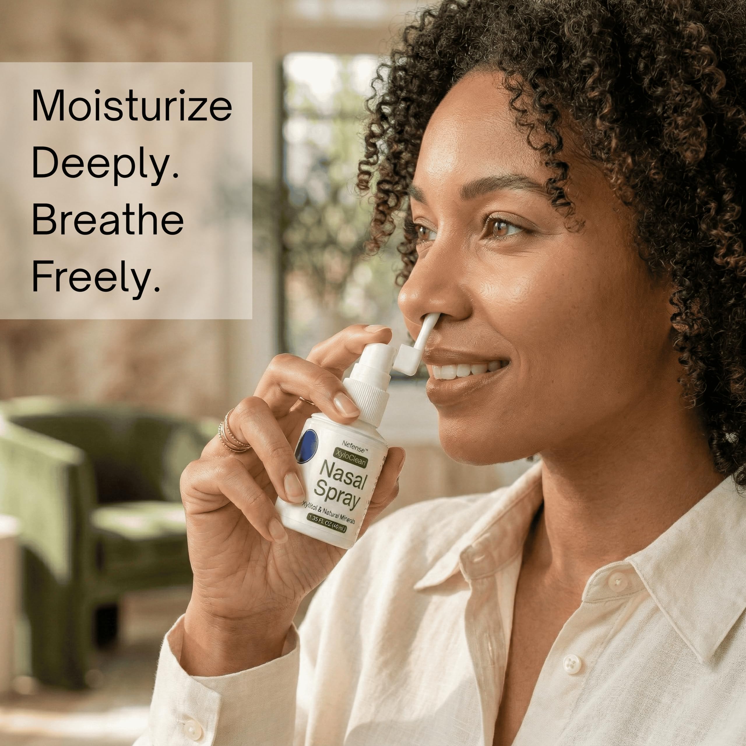 XyloClean ENT Specialist Recommended Xylitol Nasal Spray, Natural Moisturizer and Cleanses Irritants to Relieve Daily Congestion and Soothe Dry Passages — Amazon image 3