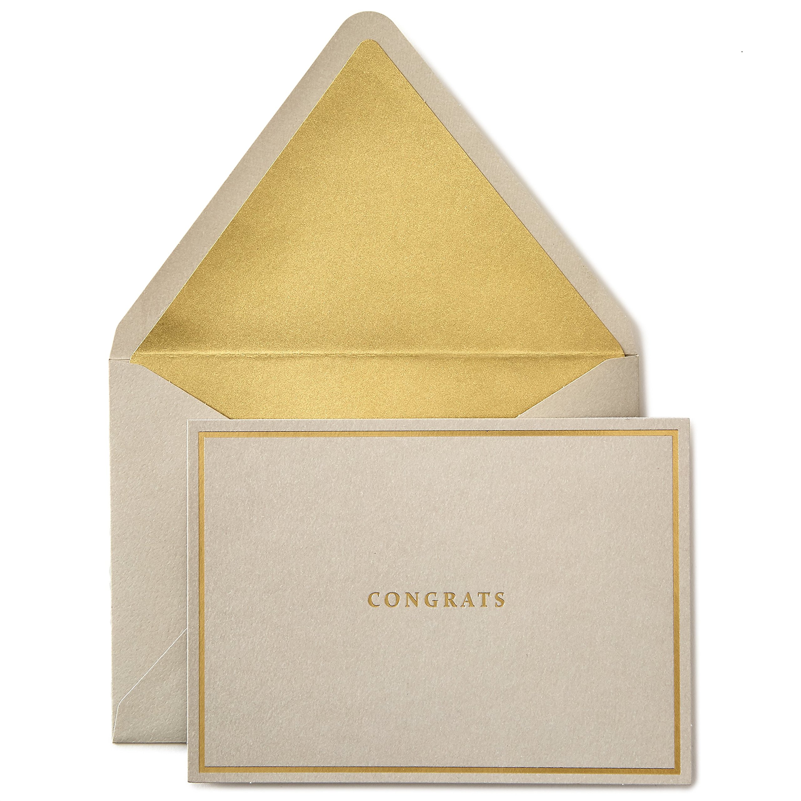 Buy Hallmark Signature Gold Boxed Stationery Note Cards Assortment