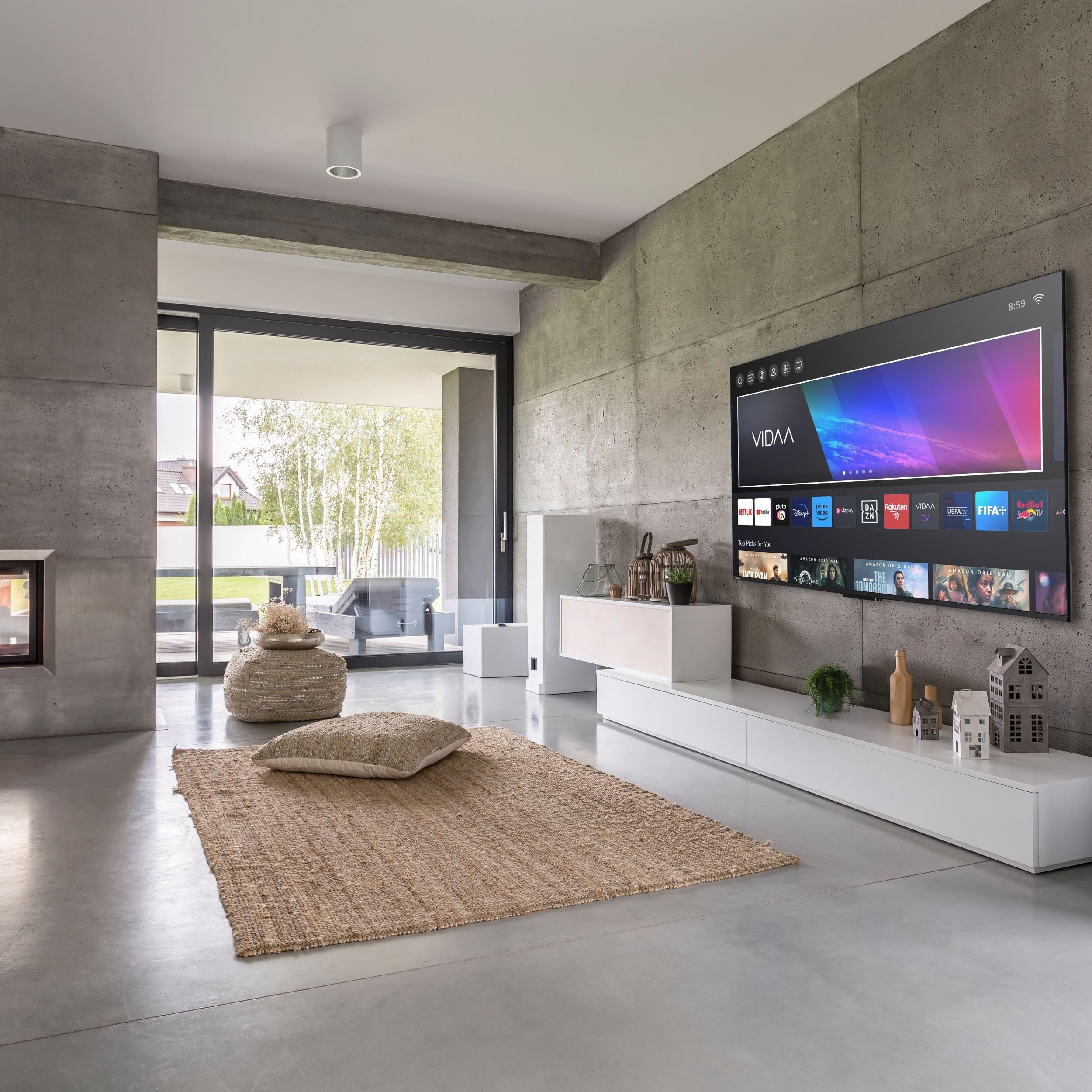 Toshiba 32LV3F63DA Fernseher 32 Zoll Smart TV VIDAA Full HD Fernseher HDR Smart TV mit Triple-Tuner und Bluetooth, LED TV (2026)