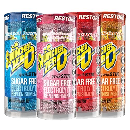 Bebida deshidratada Sqwincher Zero Qwik Stik en polvo con electrolitos sin azĂşcar 200 Bebida deshidratada Sqwincher Zero Qwik Stik en polvo con electrolitos sin azĂşcar 200