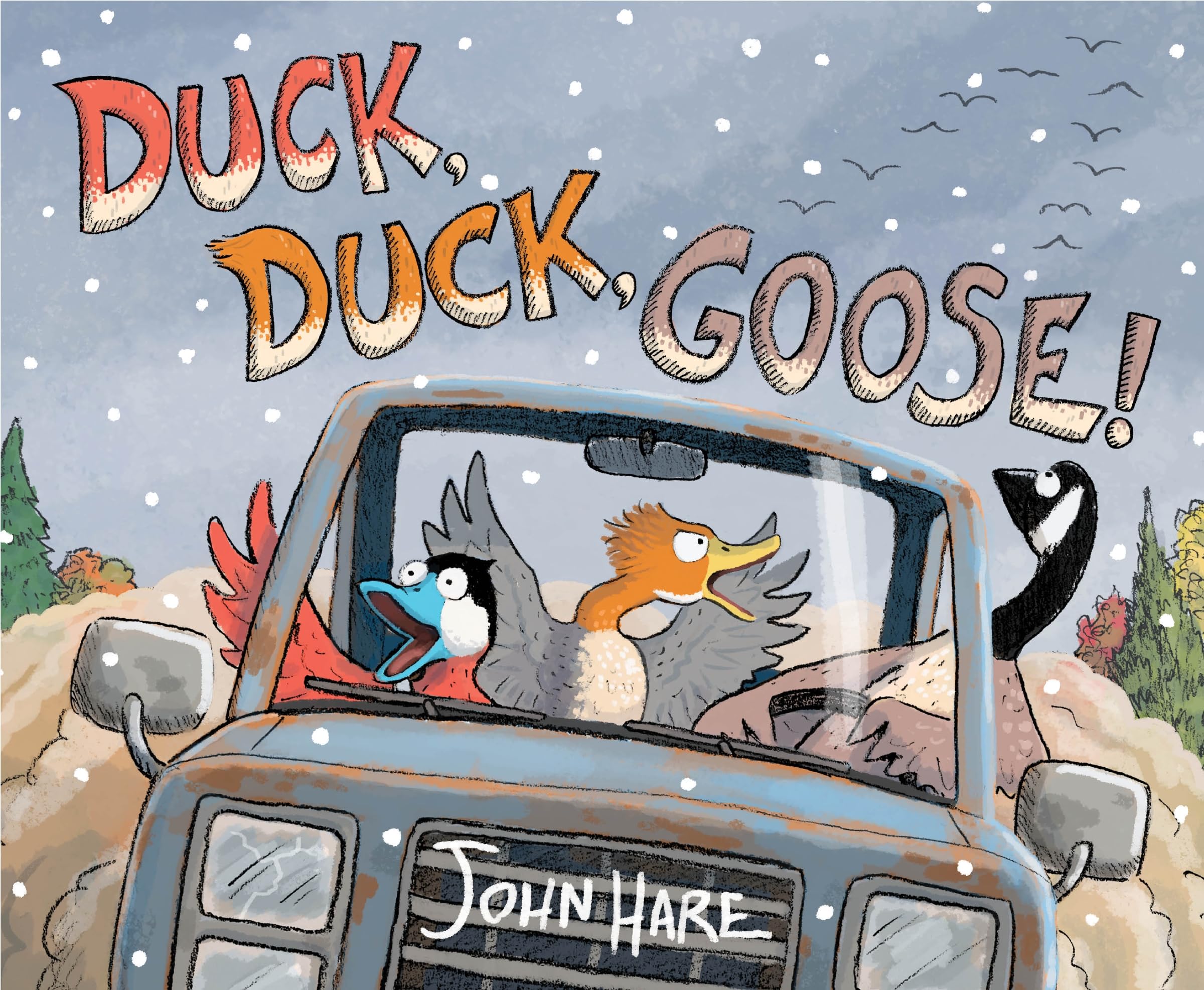 Duck, Duck, Goose!: A Funny Rhyming Picture Book About Animal Friends and Adventure for Kids (Ages 4-8)