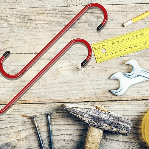 Miniatura 44 de 6 ganchos de pinza de freno de acero resistente con puntas de goma, herramienta automotriz para trabajos de frenado, rodamiento, eje y suspensión 6