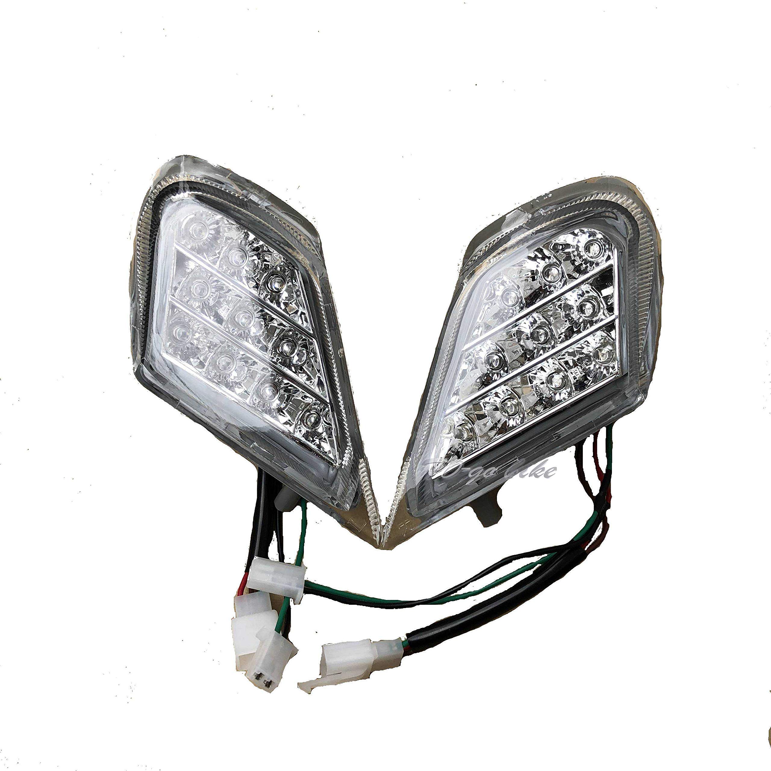 ホンダフュージョン用mf02クリアウィンカーレンズ2個セット