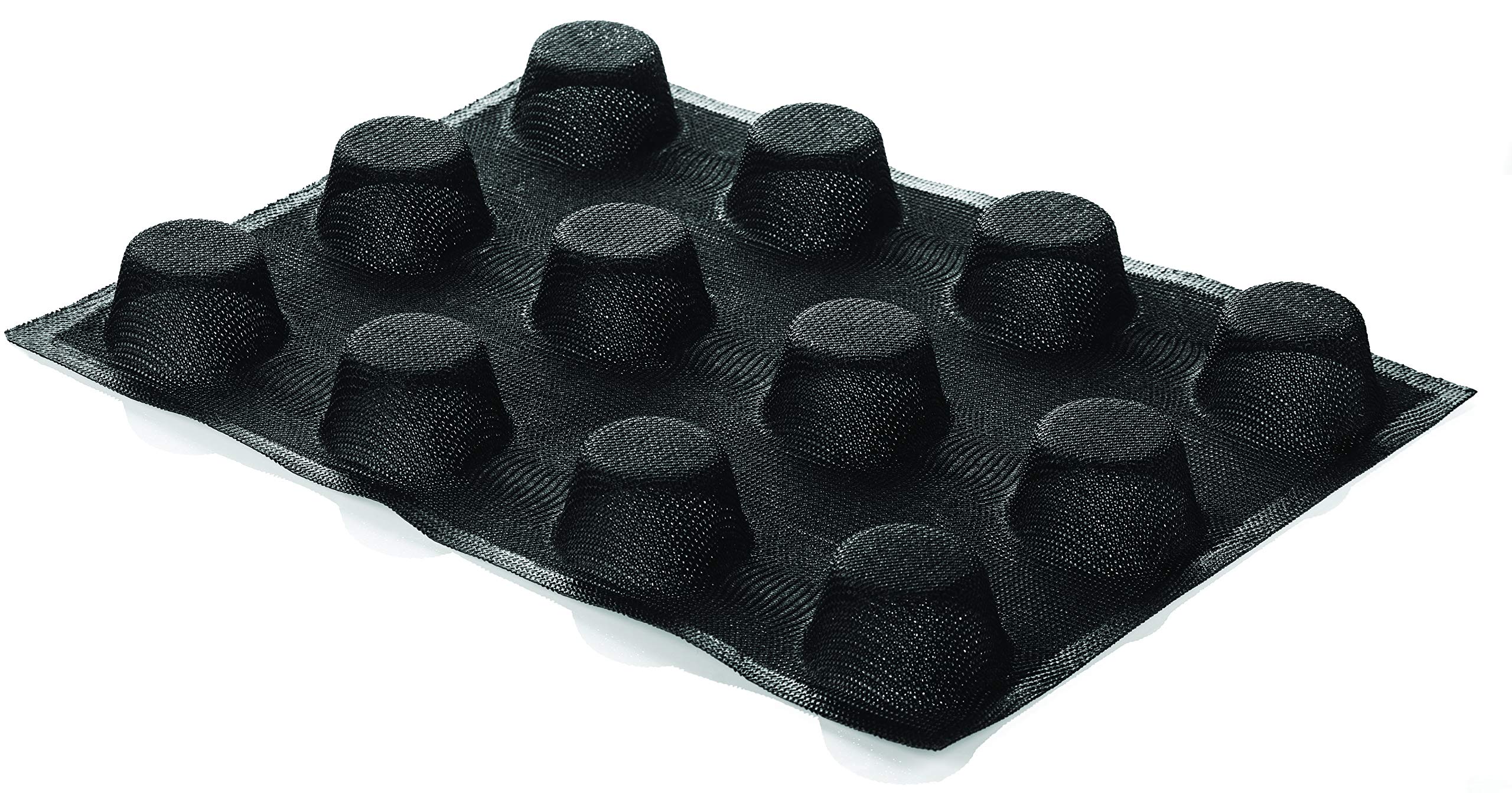 Silikomart | Micro-Perforated Silicone Molds, Round Mold, Dimensions 400 x 300 x 40 mm