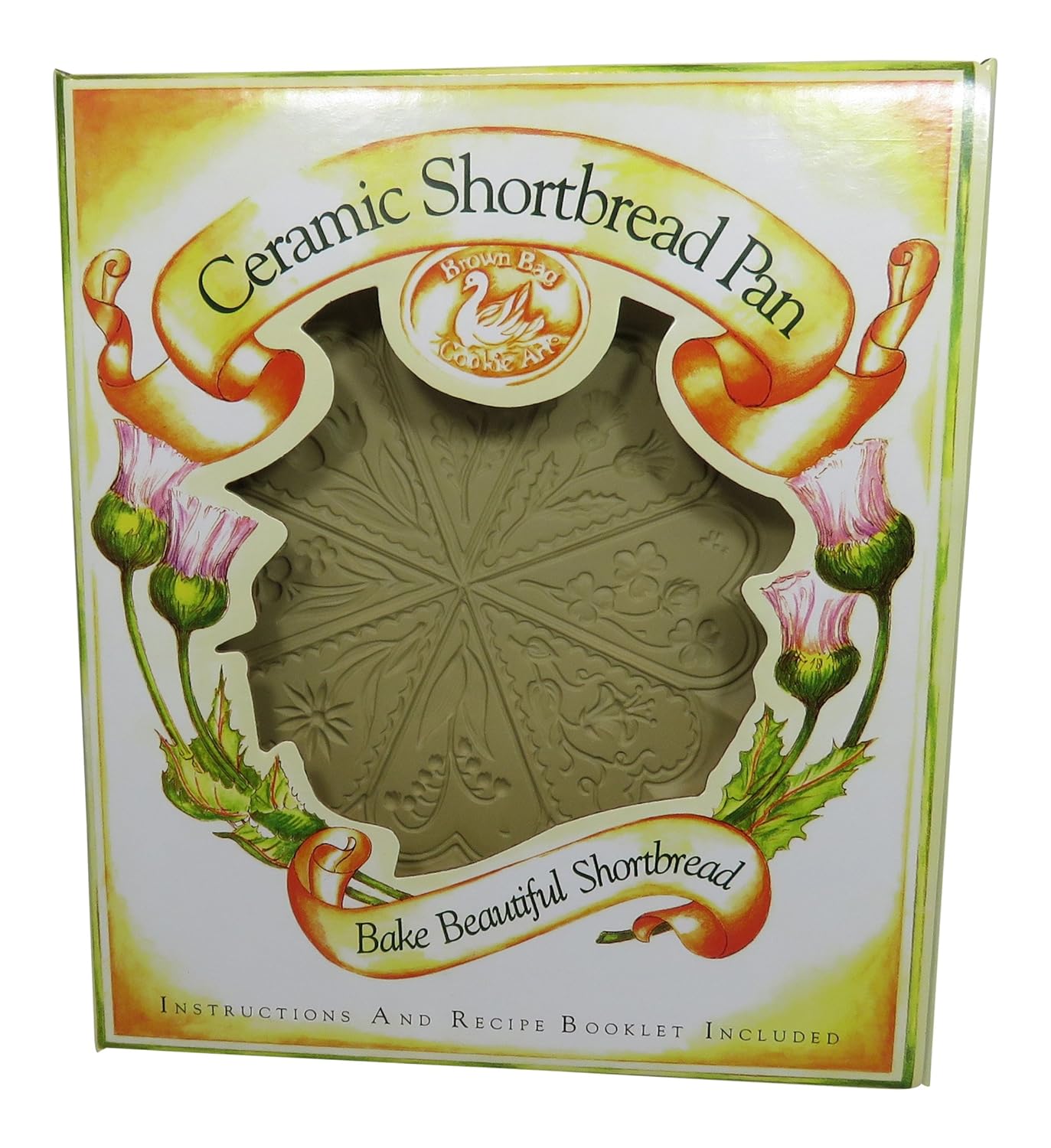 Brown Bag Meadow Flowers Shortbread Pan