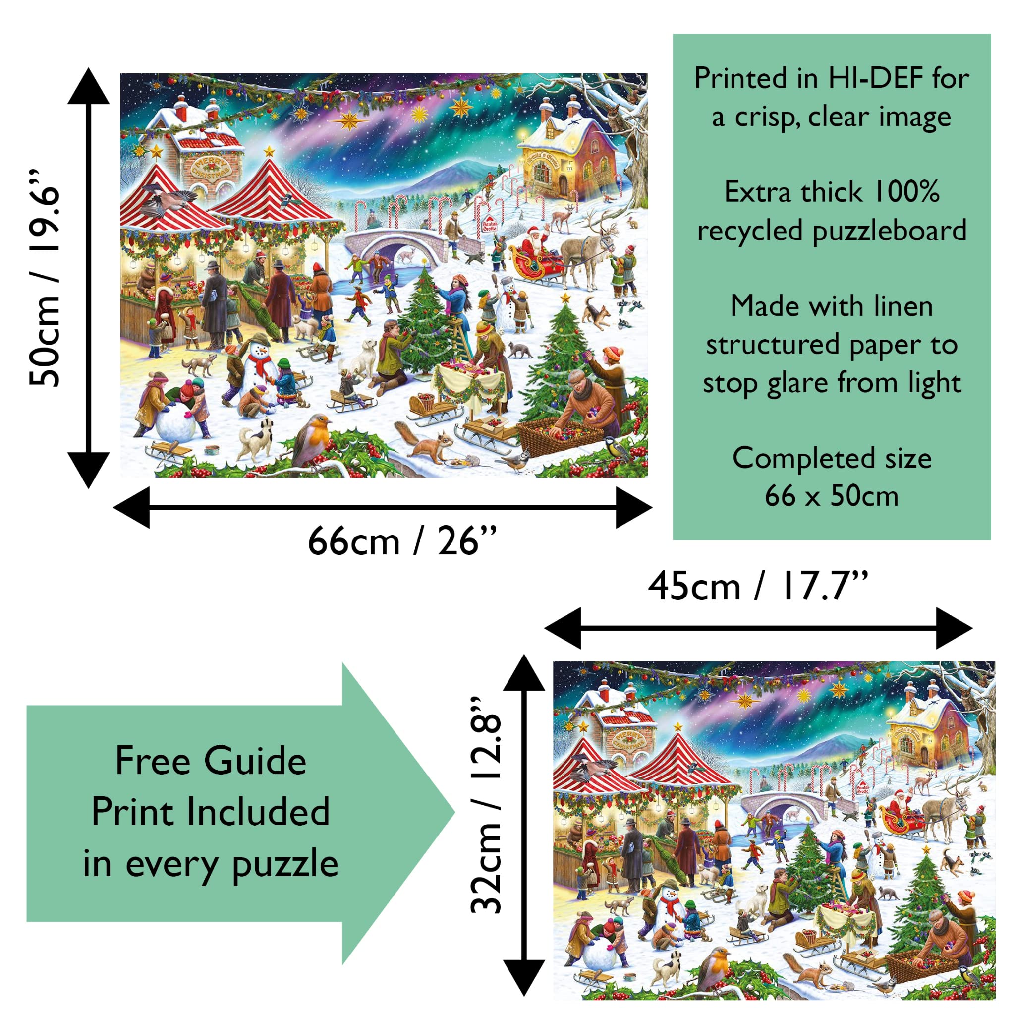 Amazon.com: 1000 Piece Jigsaw Puzzle - Christmas Village Fair by Rudolf  Farkas -1000 Piece Jigsaw Puzzles for Adults - Hardest Jigsaw Puzzle,  Festive Puzzle, Present : Everything Else
