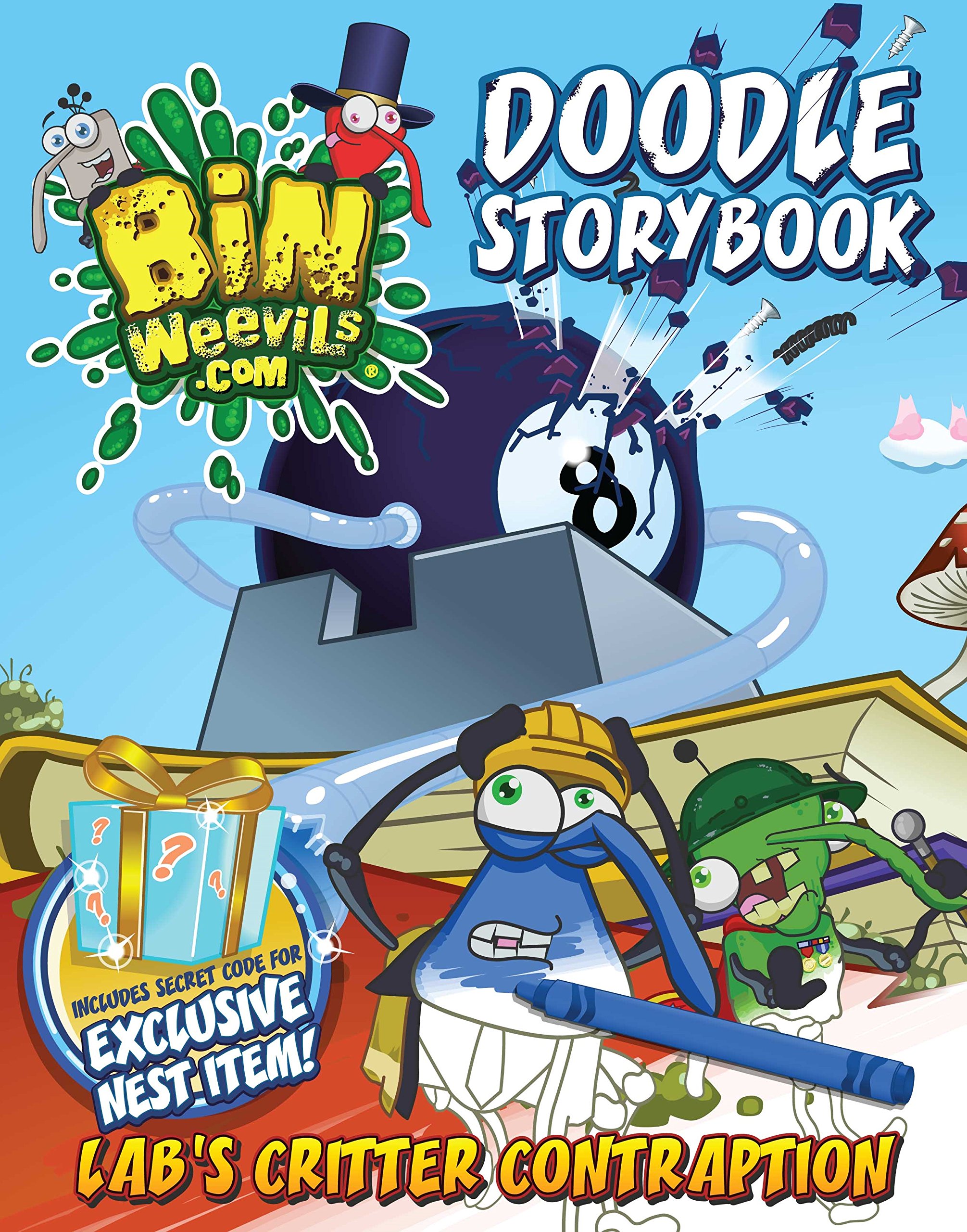 Bin Weevils Doodle Storybook: Lab's Critter Contraption
