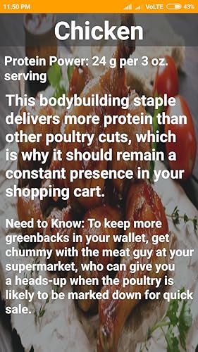 High protein foodss