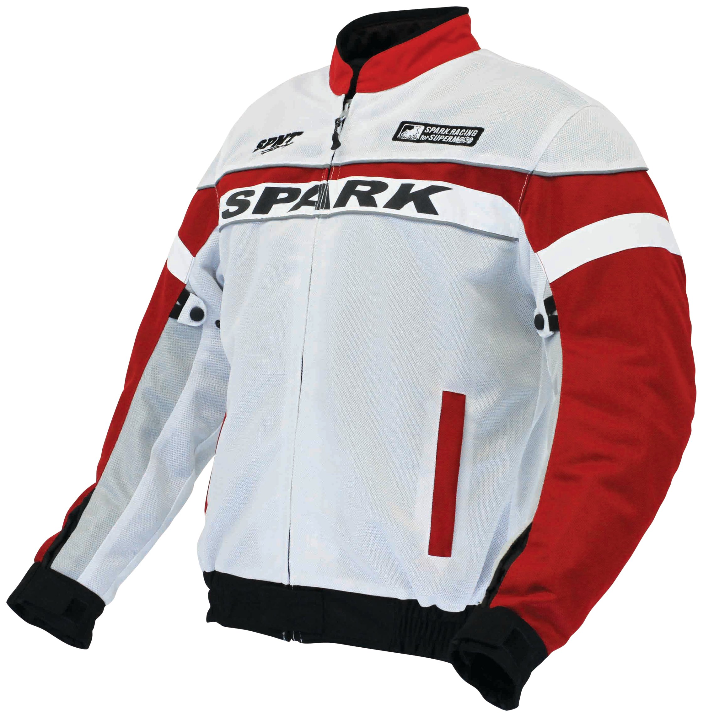 SPARK バイクジャケット Lサイズ ホワイト/レッド/ブラック Amazon.co.jp: エス・ケー・ワイ (S.K.Y) ジャケット SPARK SPS-131