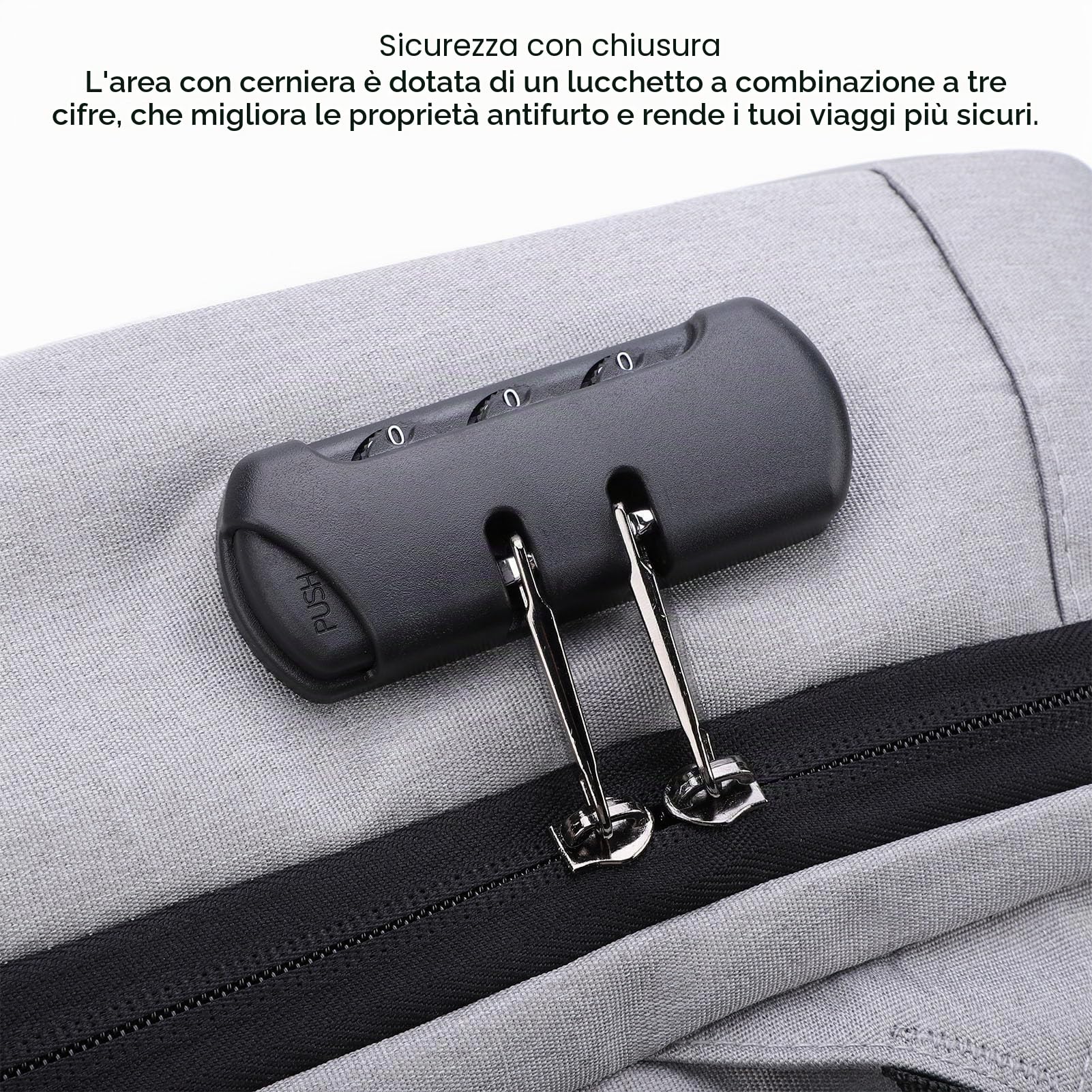 Borsa da Viaggio per Esterni Zaino per Dish e Tutti gli Accessori, Zaino Antifurto per Laptop Dish Router, Mini Custodia con Ricarica USB