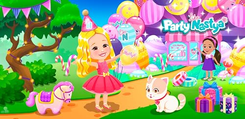 Miniatura 10 de Like Nastya: Party Time. Educational Game For Kids 3-5 Years Old. Reate Holidays, Celebrations, Birthdays For Little Girls And Little Princesses
