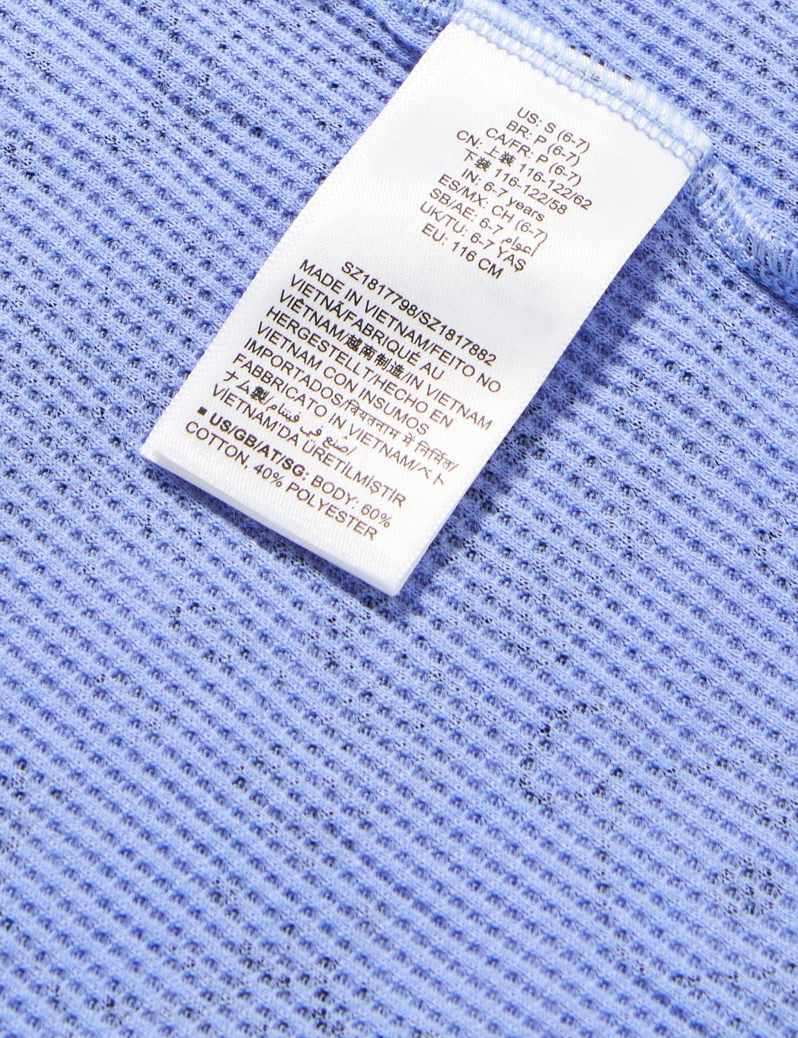 Amazon Essentials Garçon T-Shirts en Tissu Isolant à Manches Longues