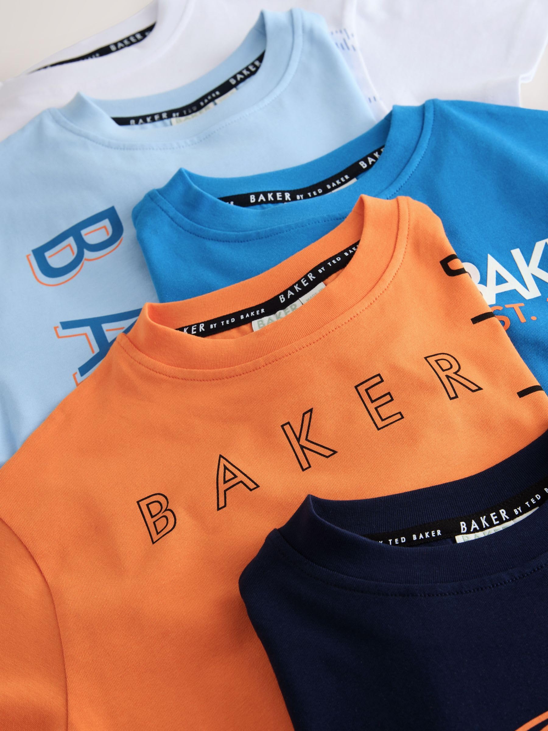Garçon Lot de 5 t-Shirts imprimés | Coupe standard