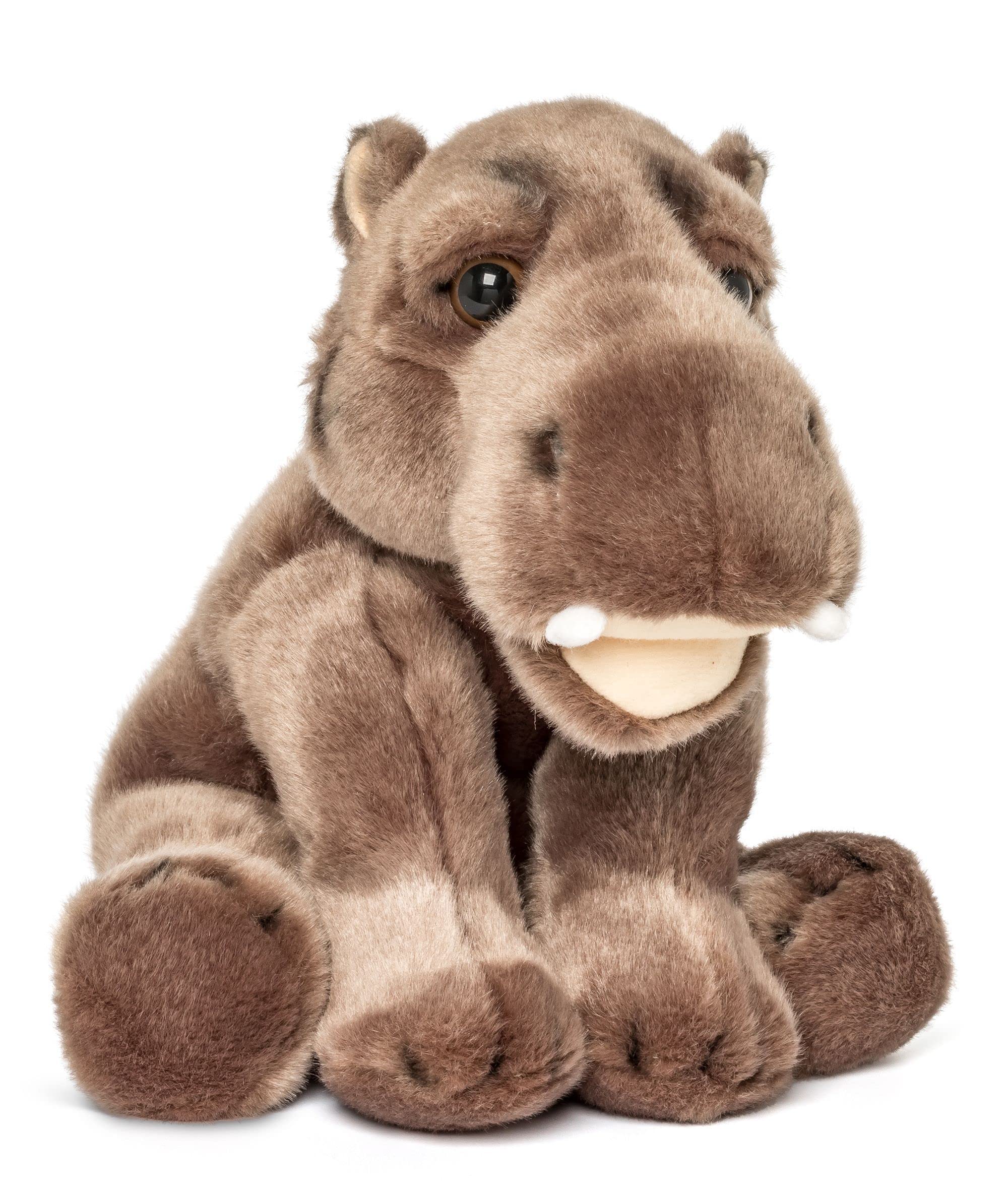 (Hippo) - Wildlife Tree 30cm Stuffed Hippopotamus Plush Floppy Animal Heirloom Collection