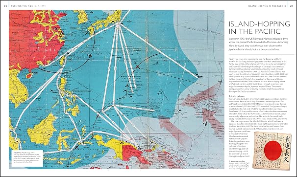 World War II Map by Map (DK History Map by Map)