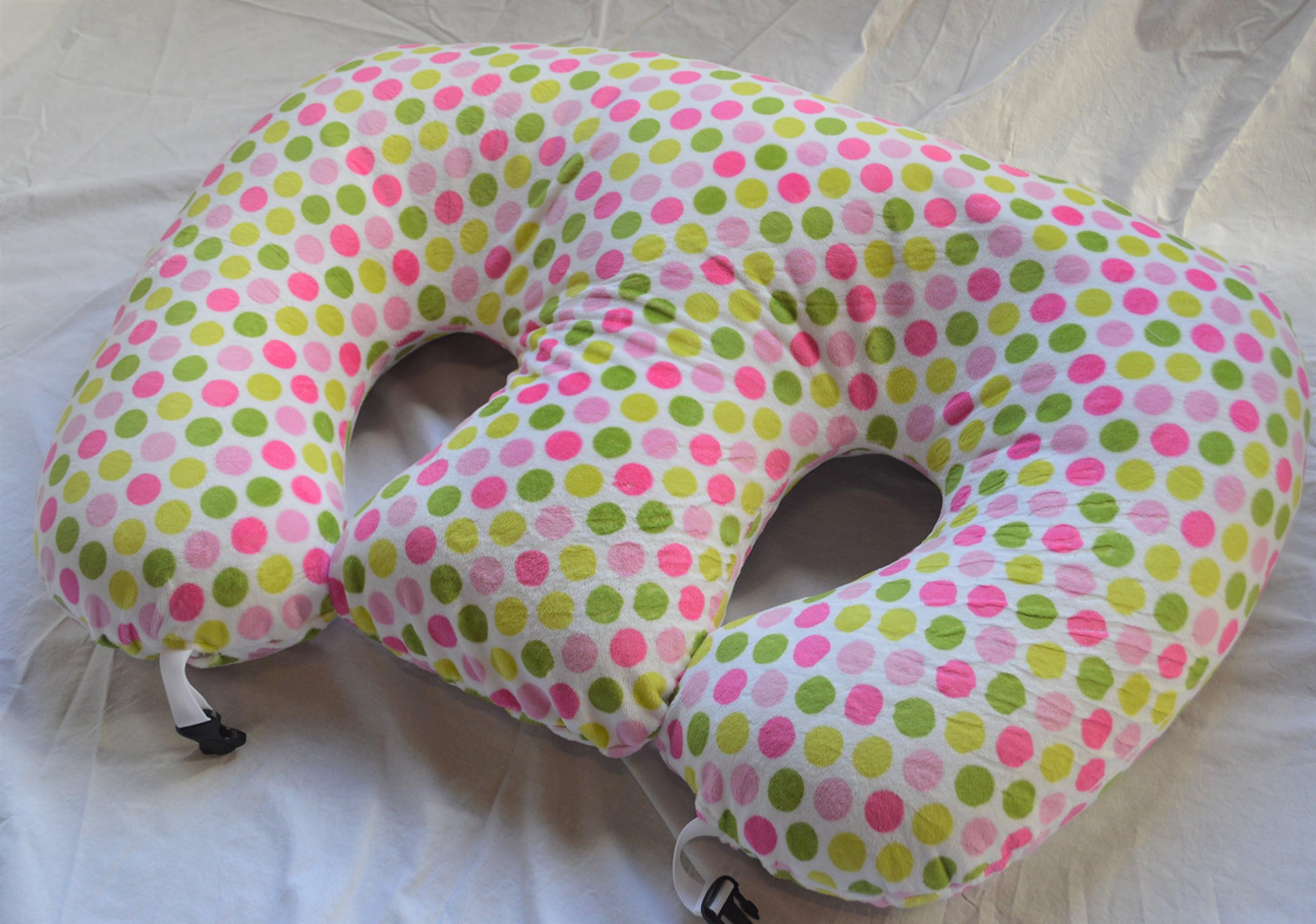 Twin Z Pillow + 1 Jade & Pink Cover + Free Travel Bag!