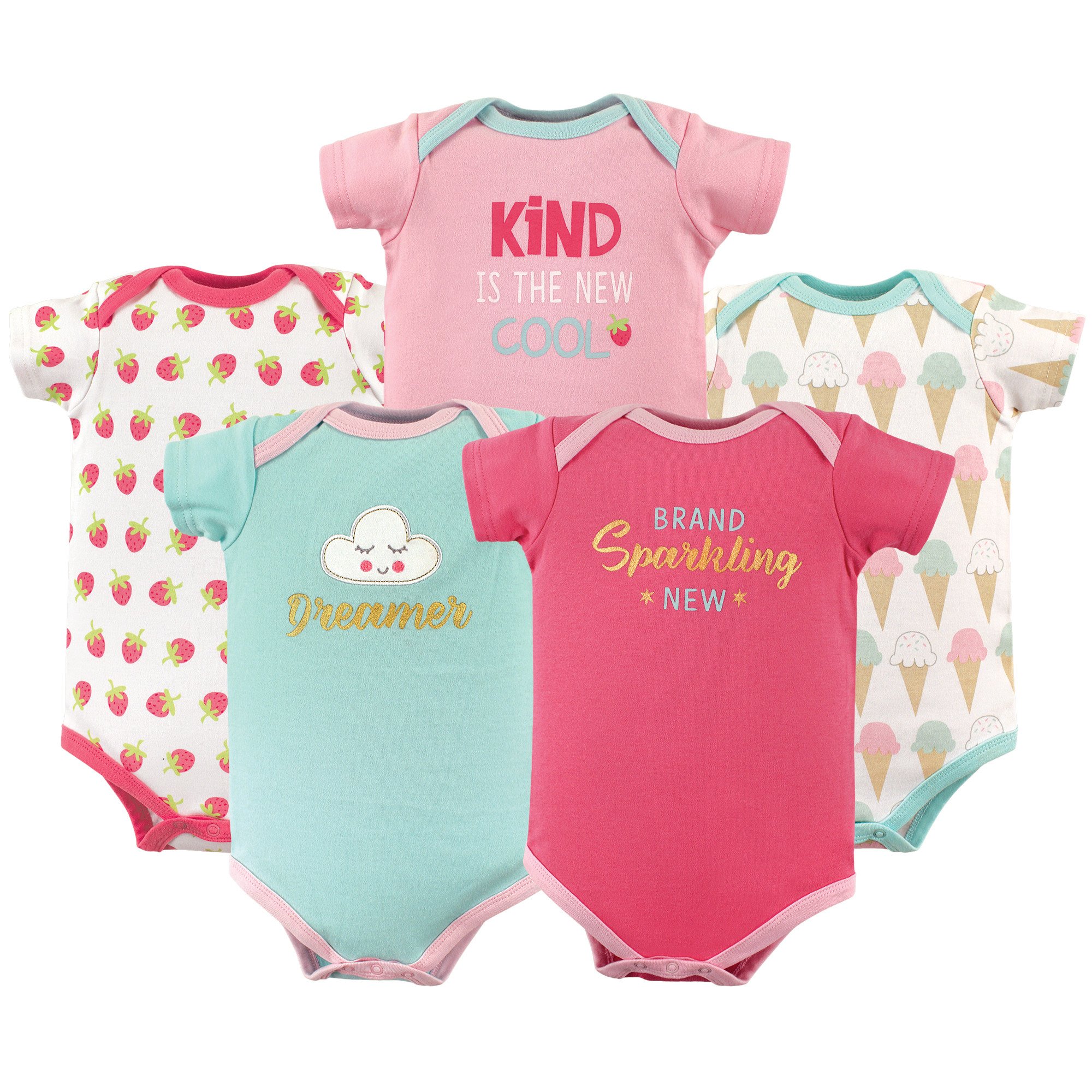 Luvable Friends Body dziecięce (5 sztuk)
