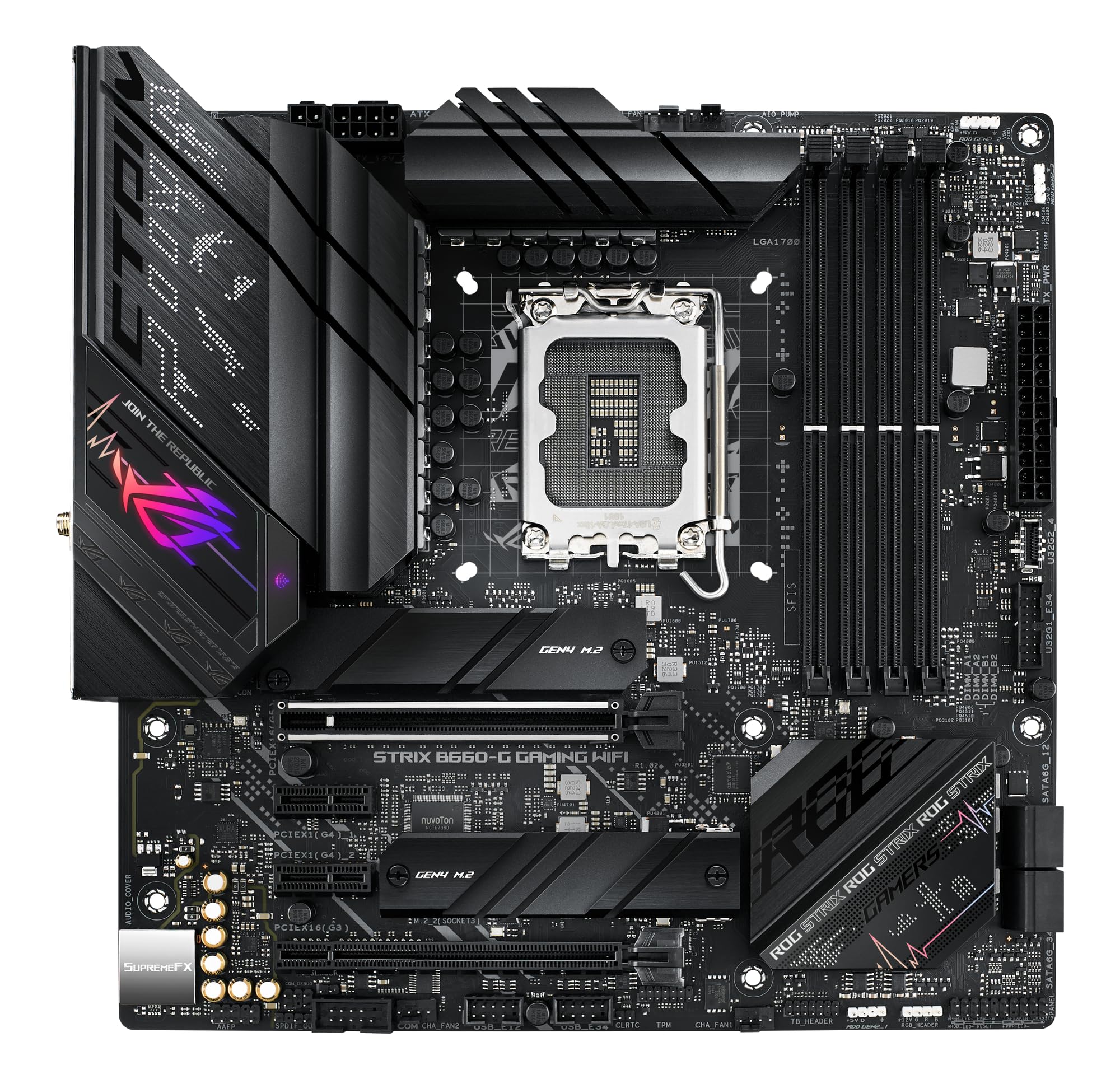 Amazon.in: Buy ASUS ROG Strix B660-G Gaming WiFi Intel LGA 1700 