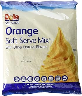 Dole Soft Serve Mix, Orange, 19 Pound